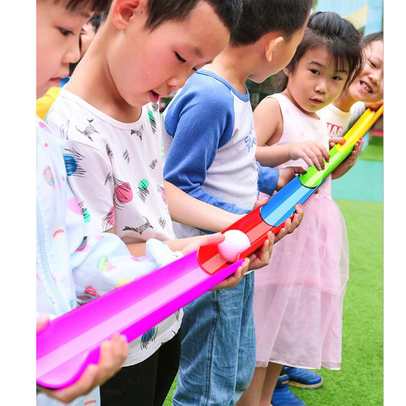 Sports Equipment For Kindergarten - Outdoor-Spaßspiel für Kinder, U-förmiger Rillenball, Übertragungsteam,