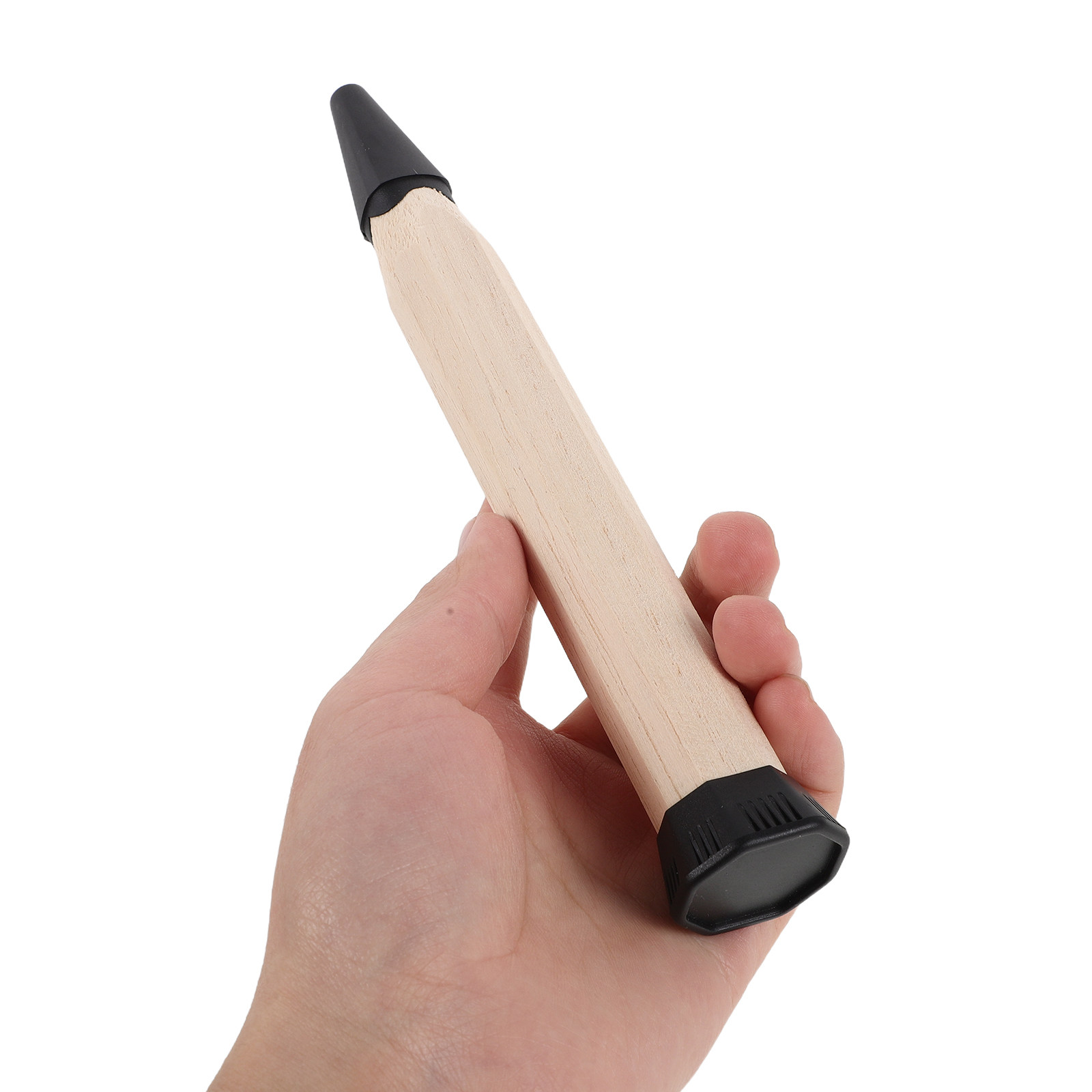 Badminton Racket Carbon - Holz-Badmintonschläger-Griffersatz Rutschfest Ergonomisches Design Reduzierte Ermüdung