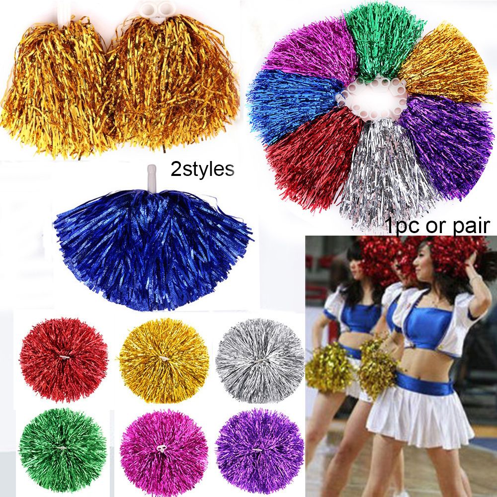 Cheerleading Pom Pom - Kostüm Doppellochgriff Cheerleading Cheering Ball Club