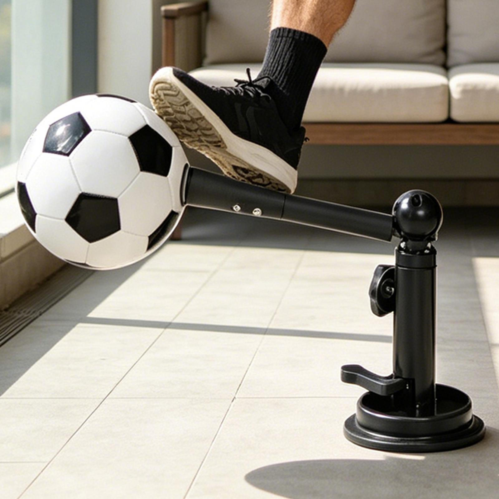 Sports Equipment Kids - Fußball-Trainingshilfe, freihändiges Fußball-Übungsgerät, tragbares Fußball-Trainingsgerät für