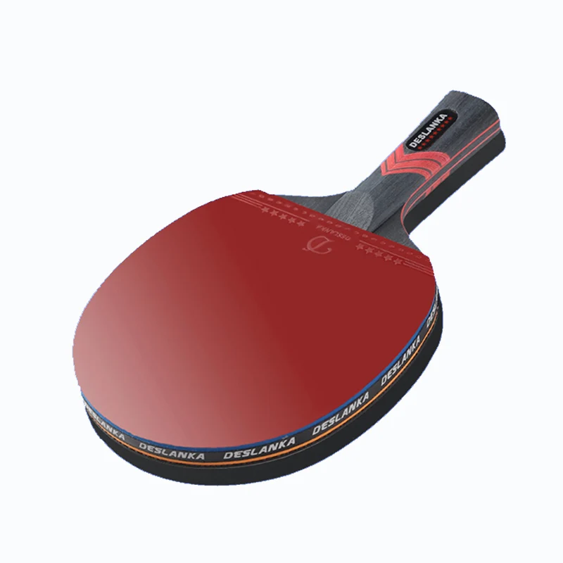 Badminton Racket Carbon - Tischtennisschläger, professioneller Einzelschläger, 7-Sterne, 9-Sterne-Carbon-Wettbewerb, hohe
