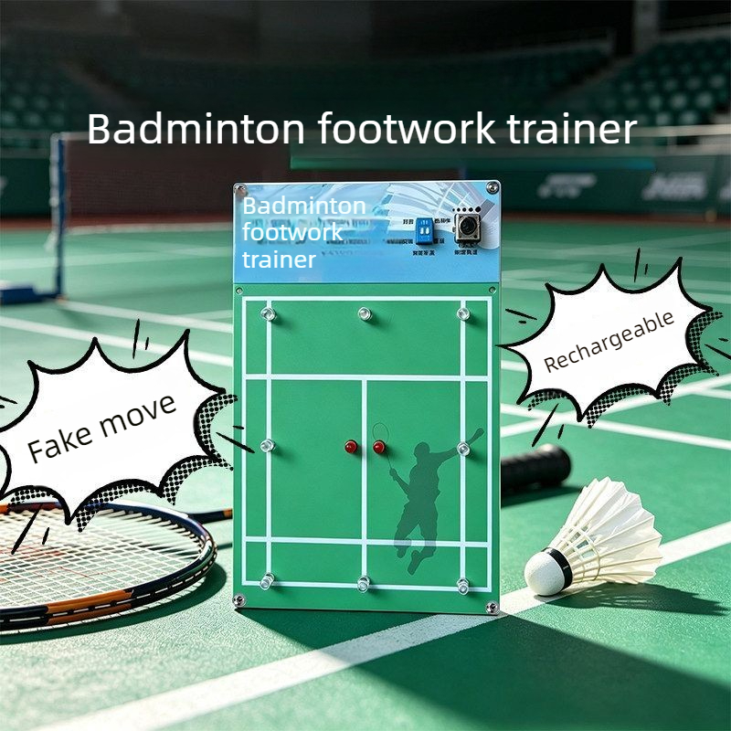 Sports Equipment For Badminton - Wiederaufladbarer Badminton-Schritttrainer Leichtes Badminton-Schritttrainingsgerät Kleiner Balltrainer