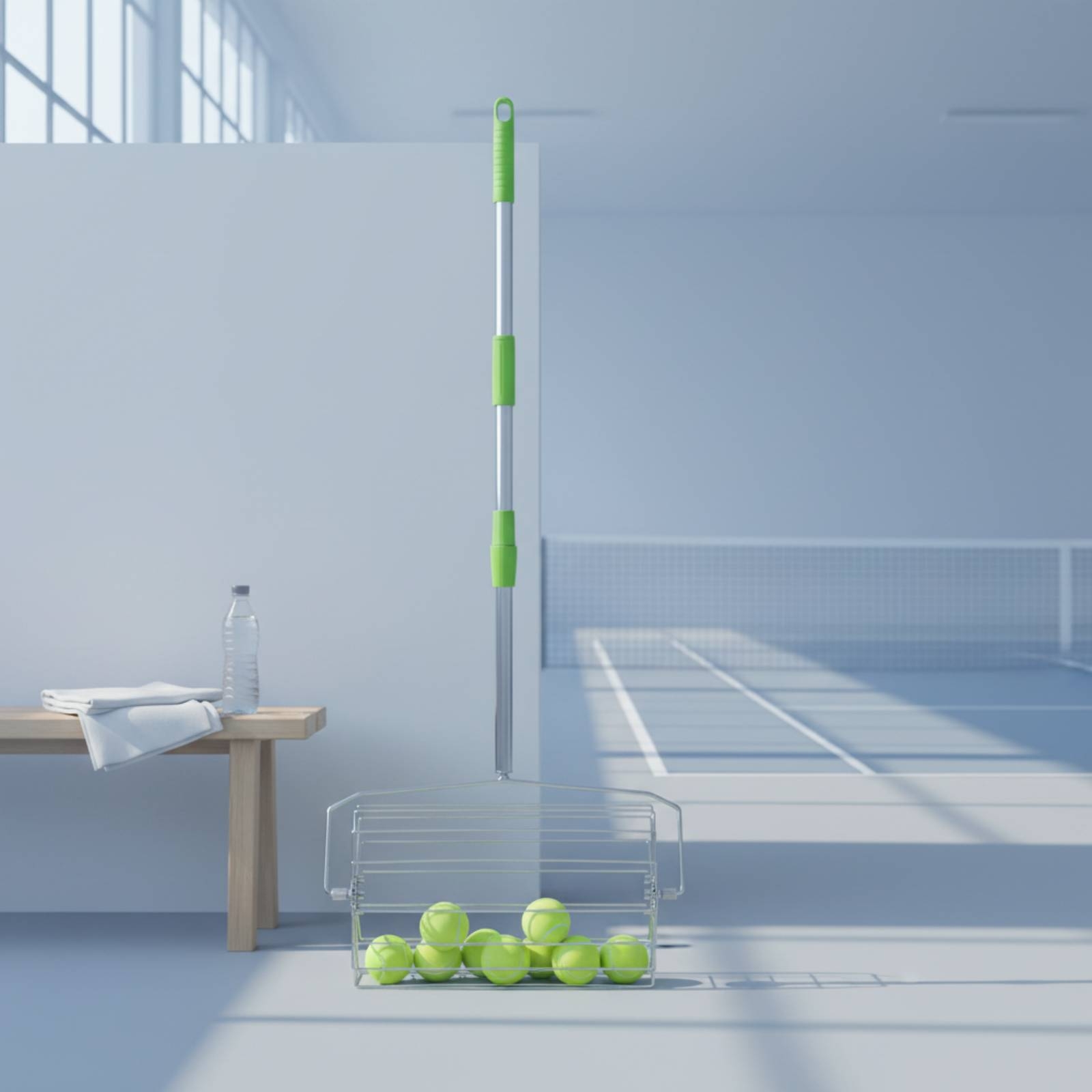 Sports Equipment Us - Verstellbarer Pickleball-Picker mit Großer Kapazität, Rollender