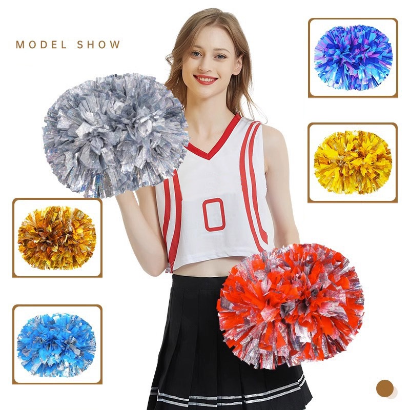 2 stücke Cheerleading Pom Poms – Cheerleading Pom Pom Bewertung und Preis