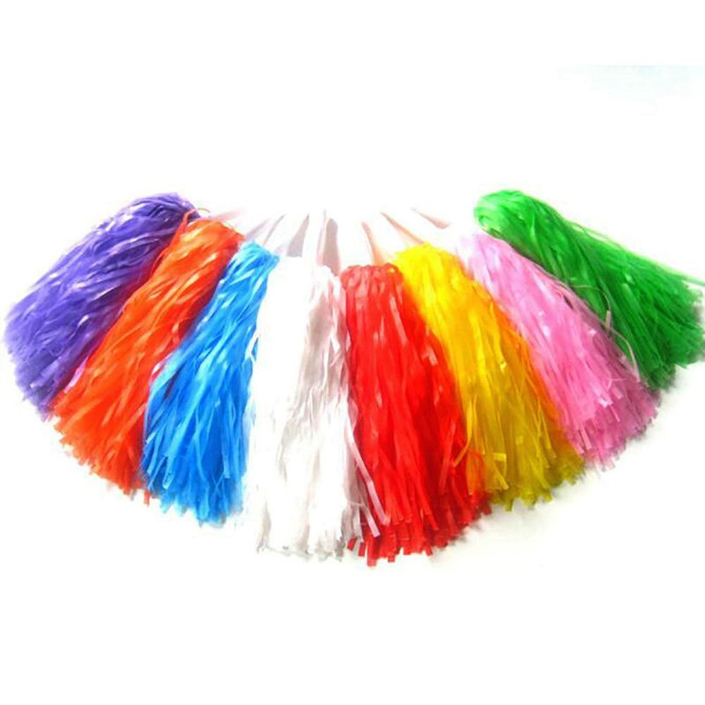 1 Paar Cheerleader-Pompons mit – Cheerleading Pom Pom Bewertung und Preis