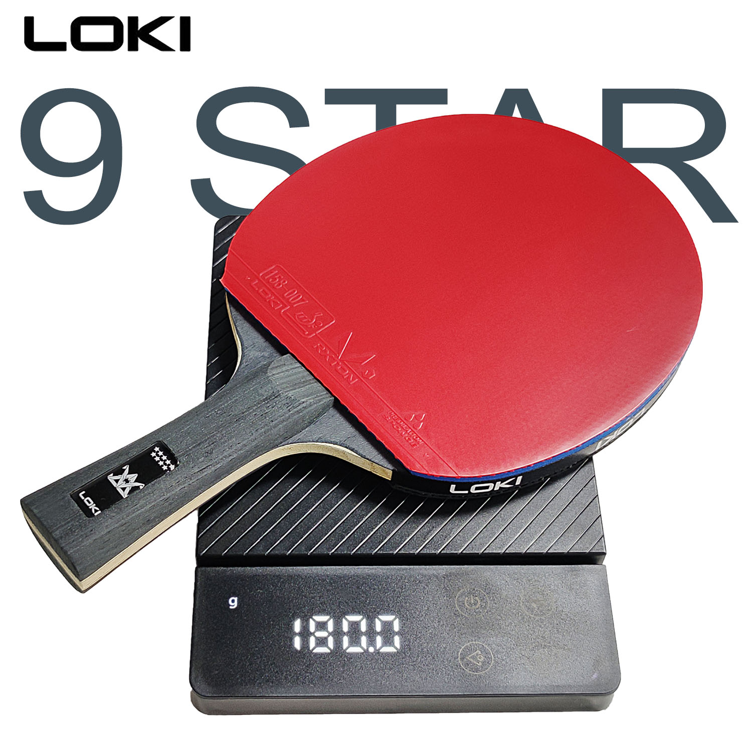 LOKI 9-Sterne-Tischtennisschlä – Badminton Racket Carbon Bewertung und Preis