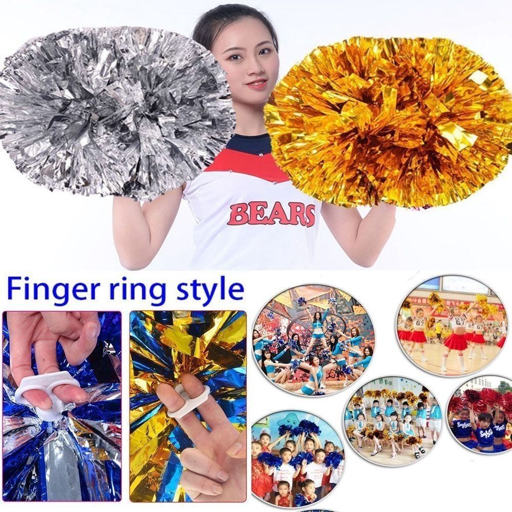 25cm Spiel-Pompons aus PET, Gü – Cheerleading Pom Pom Bewertung und Preis