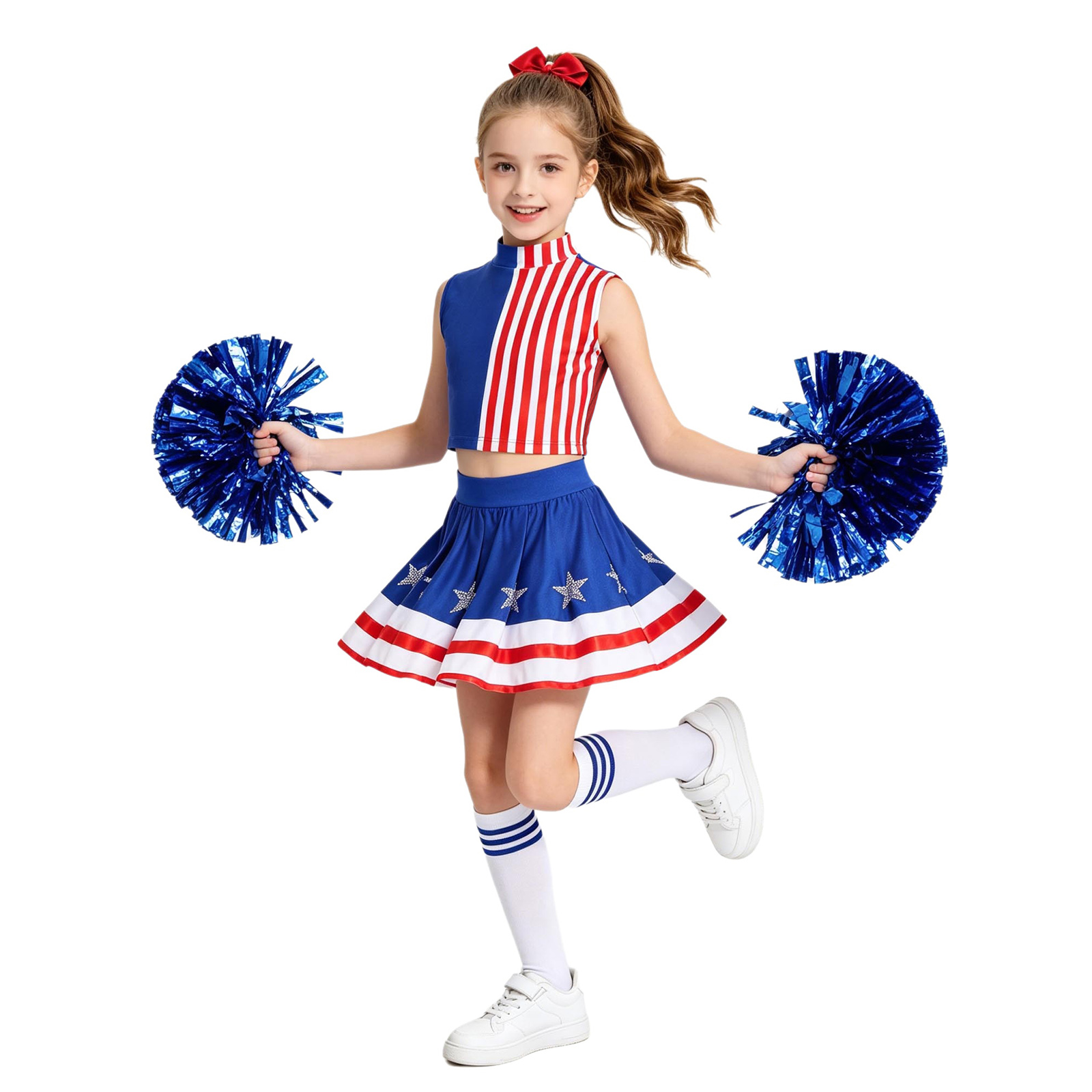 Cheerleading-Outfit für Kinder – Cheerleading Pom Pom Bewertung und Preis