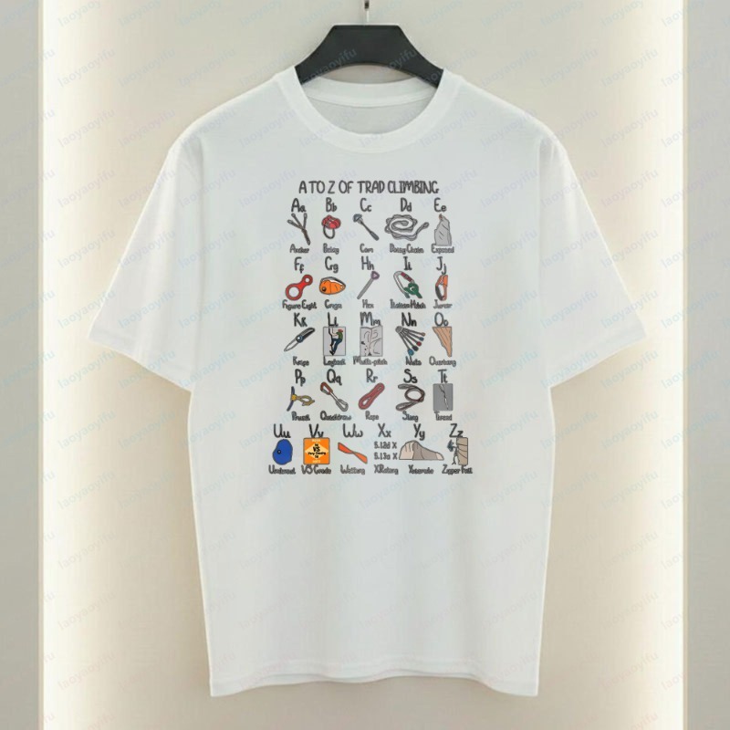 Climbing Gear Alphabet Herren- – Sports Equipment A To Z Bewertung und Preis
