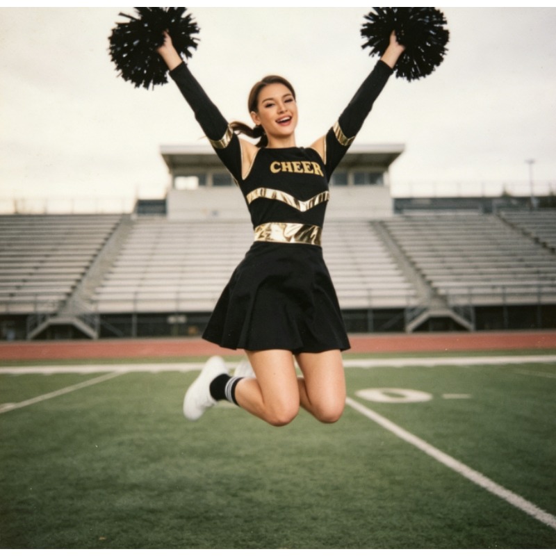 Europäisch-Amerikanisches Chee – Cheerleading Pom Pom Bewertung und Preis