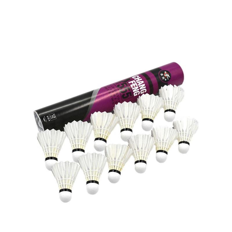 12 teile/los Badminton natürli – Sports Equipment For Badminton Bewertung und Preis