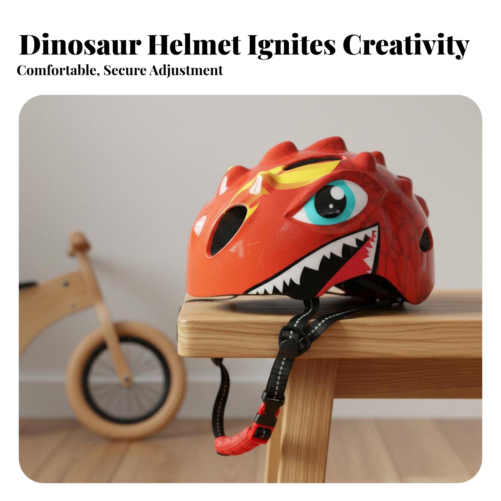 Cartoon-Dinosaurier-Helm, viel – Sports Equipment Kids Bewertung und Preis