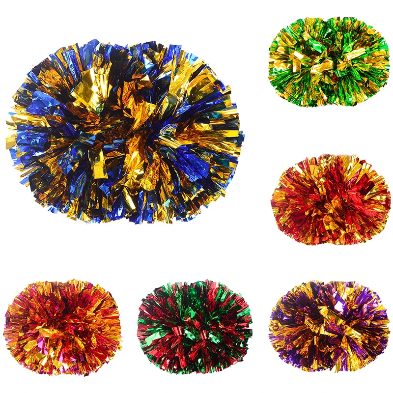Goldene Cheerleading-Pompons m – Cheerleading Pom Pom Bewertung und Preis