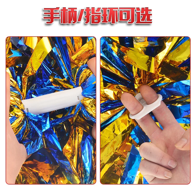 Goldene Cheerleading-Pompons m – Cheerleading Pom Pom Bewertung und Preis