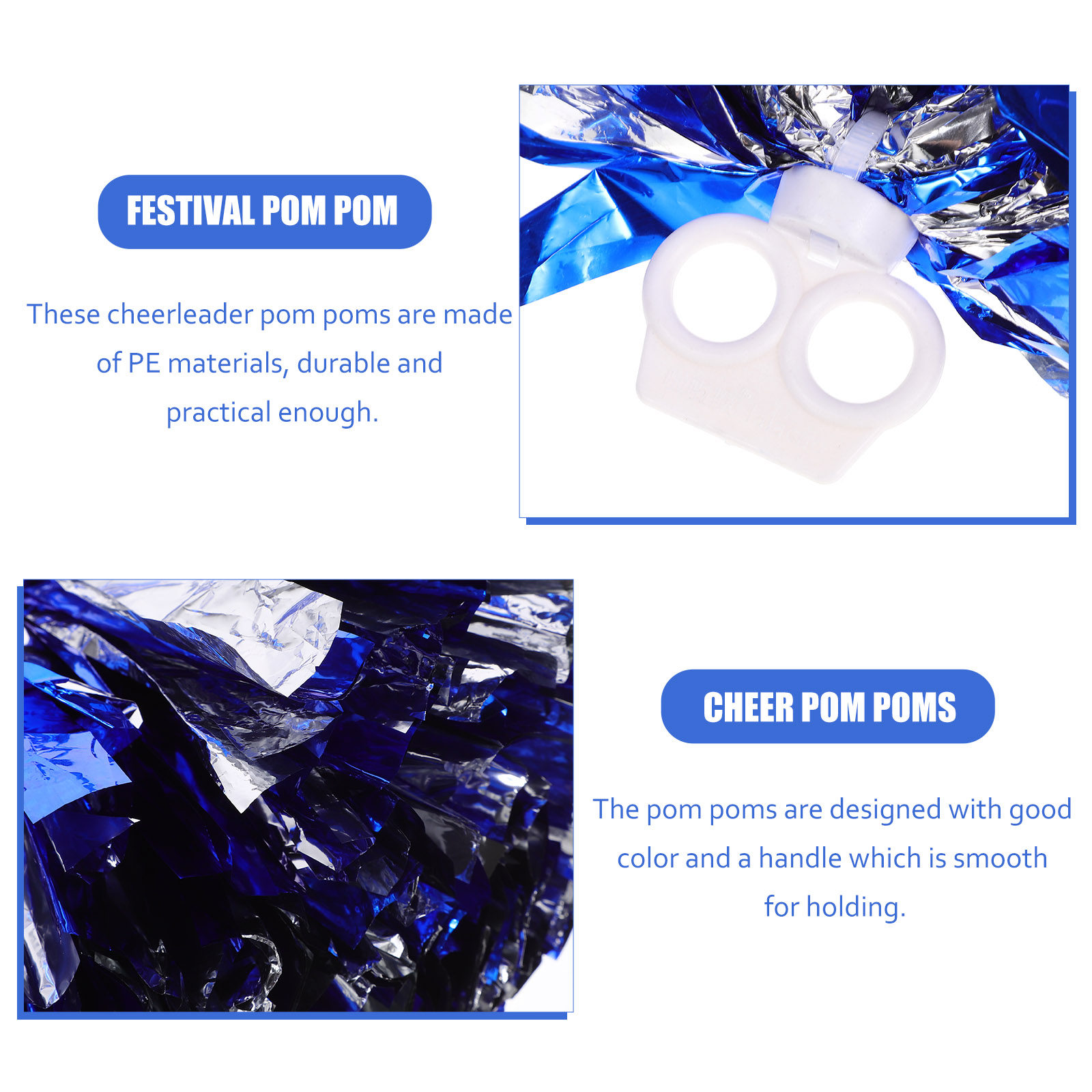4 Stück Cheerleader-Pom-Poms m – Cheerleading Pom Pom Bewertung und Preis