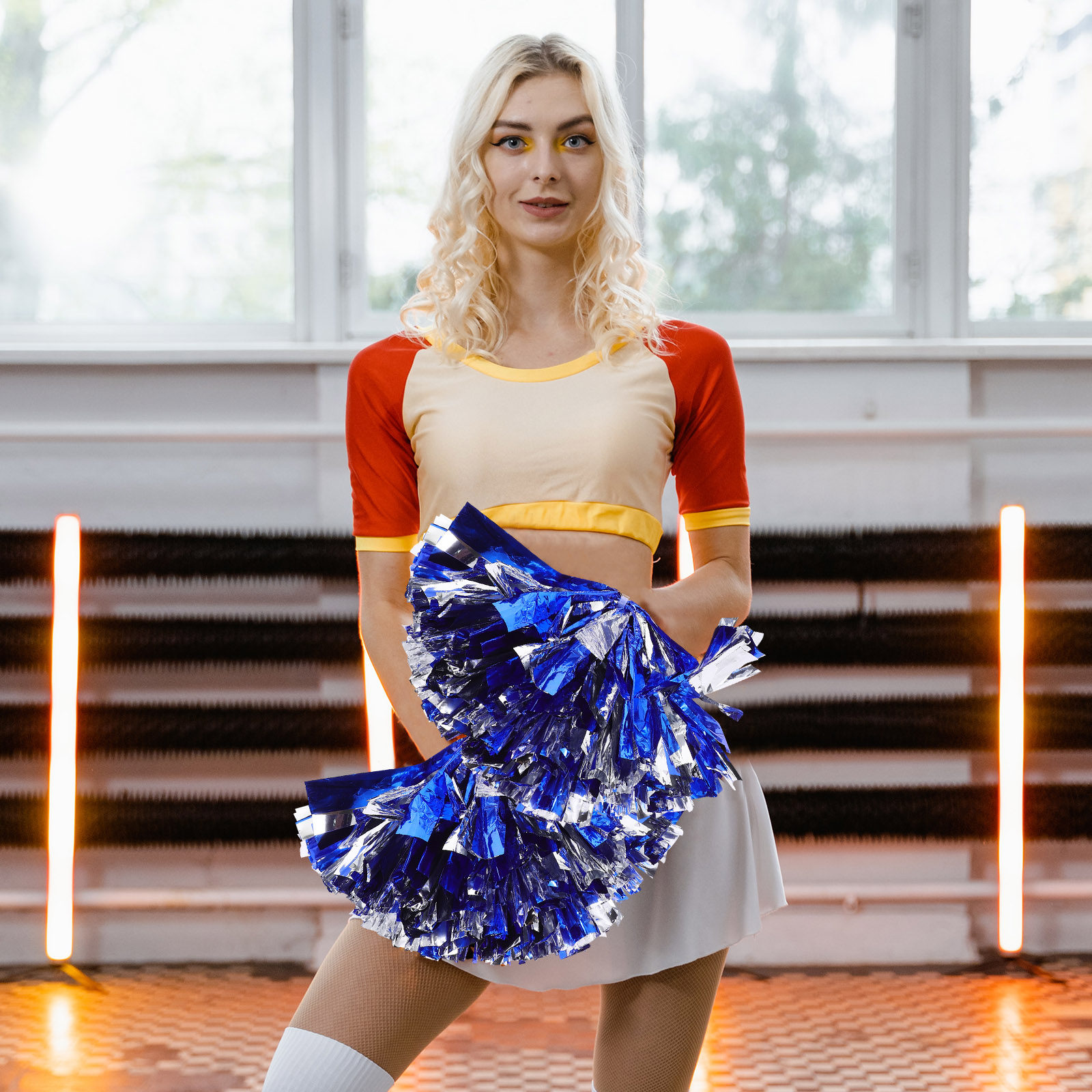 4 Stück Cheerleader-Pom-Poms m – Cheerleading Pom Pom Bewertung und Preis