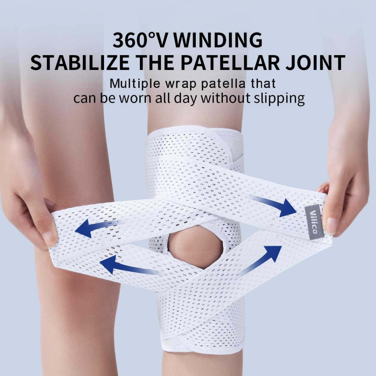 1PC Radsport-Knieschützer, ela – Sports Equipment Knee Support Bewertung und Preis