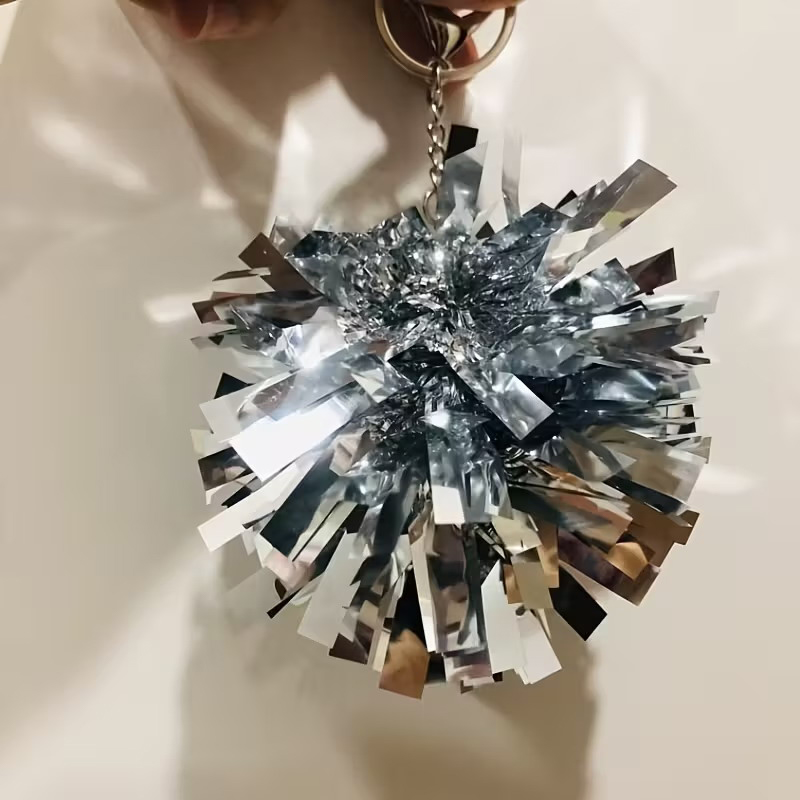 ST 1 Stück neuer Charm-Folienb – Cheerleading Pom Pom Bewertung und Preis